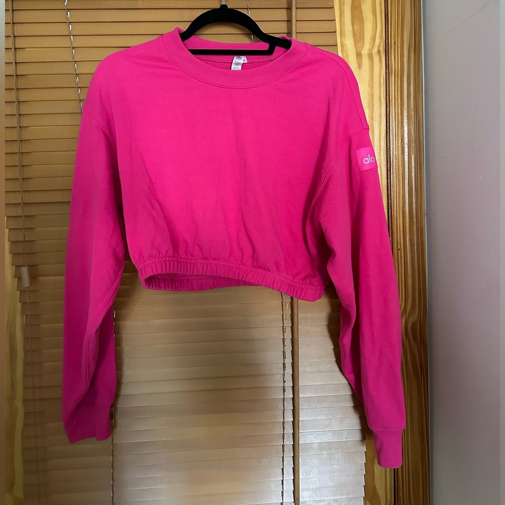 Alo Yoga Crop Pullover